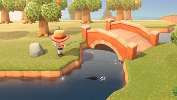 Cómo construir rampas y puentes en Animal Crossing New Horizons