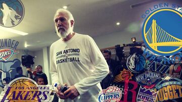 Popovich ha ganado a todos los equipos del oeste en playoffs