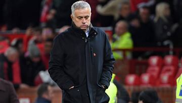Jos&eacute; Mourinho, entrenador del Manchester United. 