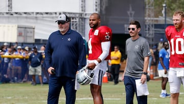 A scary moment occurred at the Dallas Cowboys' hotel in Oxnard, California when a fire broke out in one of the rooms. Thankfully, no one was hurt.