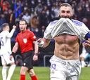 Real Madrid-PSG: la victoria, el triplete de Benzema, todo en imágenes