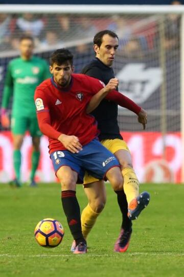 Kenan Kodro con Godín. 