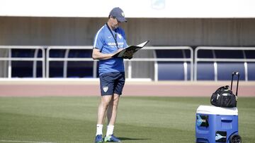 27/04/18 ENTRENAMIENTO DEL MALAGA MALAGA 
 JOSE GONZALEZ