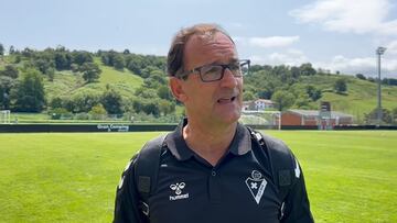 Exteberria despu¨¦s del duelo ante el Real Uni¨®n