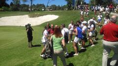 Mar&iacute;a Villanueva, tras ganar el campeonato de Espa&ntilde;a absoluto de golf.