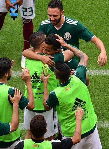 Crónica en imágenes del México vs Escocia