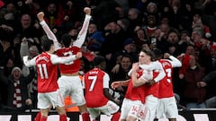 Resumen y goles del Arsenal vs Everton, jornada 30 de Premier League