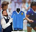 Ofrecen 5 mdd por jersey que Maradona utilizó ante Inglaterra en el Mundial de México 86
