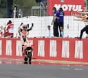 Márquez: nunca le han apeado del liderato de MotoGP