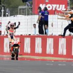 Márquez: nunca le han apeado del liderato de MotoGP