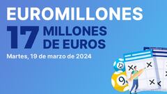 Euromillones: comprobar los resultados del sorteo de hoy, martes 19 de marzo