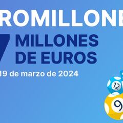 Euromillones: comprobar los resultados del sorteo de hoy, martes 19 de marzo