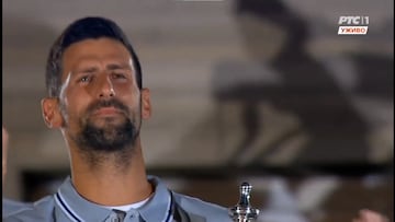 Vídeo: El brutal recibimiento a Novak Djokovic en Serbia que lo llevó hasta las lágrimas