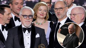 El creador de ‘Succession’, Jesse Armstrong, se burla de la sucesión del Rey Carlos III, tras la muerte de la Reina Isabel II, durante los Premios Emmy 2022.