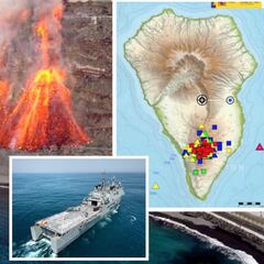 Especial La Palma: escenario eruptivo con una fajana doble y el repunte de la sismicidad