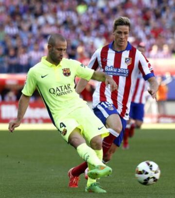 Fernando Torres y Javier Mascherano.