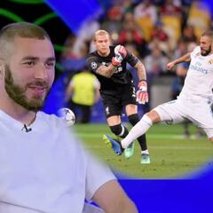 Benzema explica cómo 'le robó la cartera' a Karius en el gol
