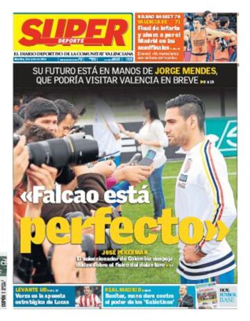 Portadas de la prensa deportiva