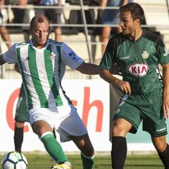 Andrés Guardado no vio actividad en primer triunfo del Betis