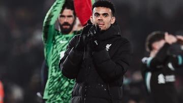 Luis Díaz y un enero complicado en Liverpool