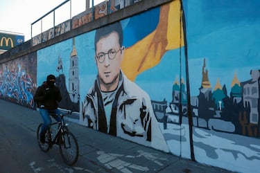 Un grafitero ‘convierte’ a Putin en Lord Voldemort y a Zelénsky en Harry Potter