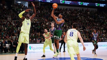 Unicaja-FC Barcelona.
Temporada 2024-2025.
Palacio de los Deportes Jose Maria Martin Carpena.
27 de octubre de 2024.