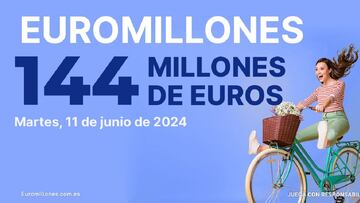 Euromillones: comprobar los resultados del sorteo de hoy, martes 11 de junio