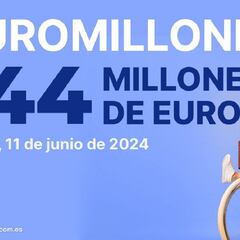 Euromillones: comprobar los resultados del sorteo de hoy, martes 11 de junio