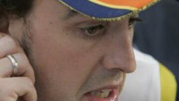 <b>OPTIMISTA</b>. Fernando Alonso se mostró confiado en las posibilidades de entrar en los puntos una vez solucionado el problema con el diferencial de su monoplaza.
