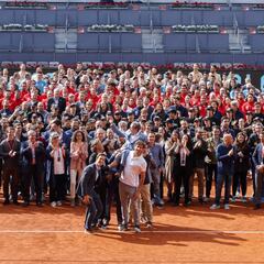 El Mutua Open felicita a Manolo Santana por su 80 cumpleaños