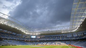 Estadio de Anoeta.