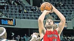 Garbajosa debuta con los Raptors con un triple clave