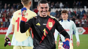 10/09/24 PARTIDO EUROCOPA SUB21 SUB 21
FASE DE CLASIFICACION GRUPO B JORNADA 14
HUNGRIA - SELECCION ESPAÑOLA ESPAÑA
FIN DE PARTIDO ALEGRIA CLASIFICACION
ALEJANDRO ITURBE