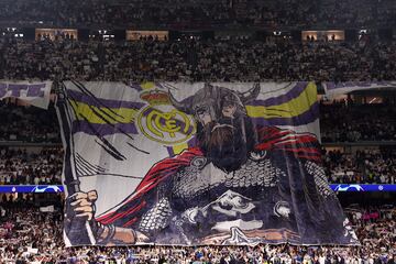 Los tifos más espectaculares del Real Madrid en el Santiago Bernabéu