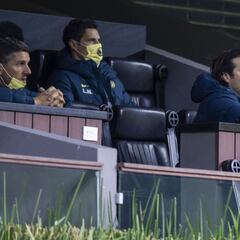 Así vivió, gritó y "dirigió" Santiago Solari, la victoria del América
