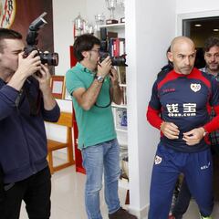 Jémez vuelve a la sala de prensa