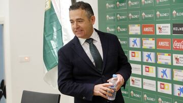 Diego García, presidente del Elche.