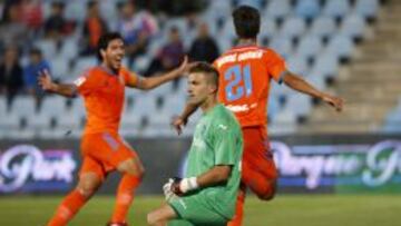 Pedro León vio desde la grada el baile del Valencia al Getafe