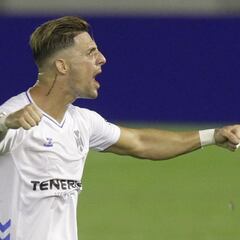 Fran Sol, la garantía goledora del Tenerife que vino de Ucrania