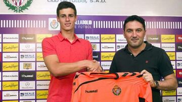 Braulio V&aacute;zquez trajo a Kepa al Real Valladolid en la campa&ntilde;a 2015-16.