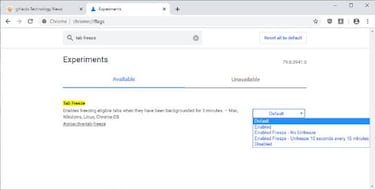 Google Chrome hará que tu ordenador funcione más rápido con su nueva función