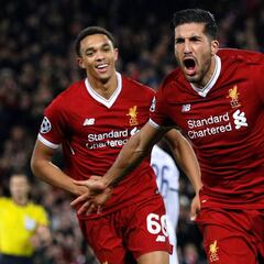 El Liverpool golea al Maribor para mantener el liderato