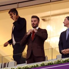 David Beckham se hace presente en el duelo entre Inglaterra y Estados Unidos