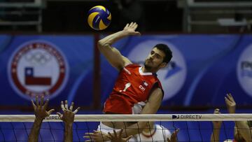 Santiago, 11 Agosto 2017. Sudamericano de voleibol 2017, Chile v/s Argentina. Sergio Piña/Photosport