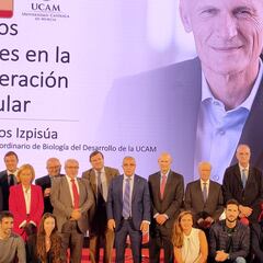 Izpisúa anuncia los avances
en la regeneración muscular