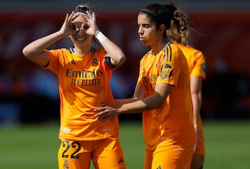 09/03/25 FUTBOL FEMENINO
PARTIDO PRIMERA DIVISION FEMENINA
SEVILLA - REAL MADRID
GOL ATHENEA DEL CASTILLO 0-2 ALEGRIA