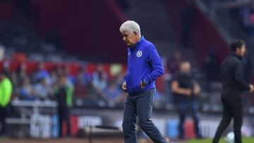      Ricardo Ferretti head coach of Cruz Azul during the game Cruz Azul vs FC Juarez, corresponding to Round 09 of the Torneo Clausura 2023 of the Liga BBVA MX, at Azteca Stadium, on February 25, 2023.

<br><br>

Ricardo Ferretti  Director Tecnico de Cruz Azul durante el partido Cruz Azul vs FC Juarez, Correspondiente a la Jornada 09 del Torneo Clausura 2023 de la Liga BBVA MX, en el Estadio Azteca, el 25 de Febrero de 2023.