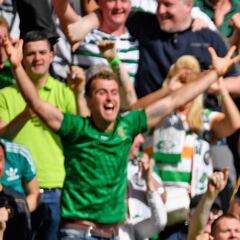 Desembarca la enésima marea de seguidores del Celtic