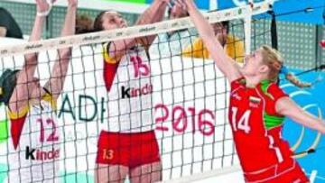 <b>TRIUNFO. </b>España venció a Bulgaria, con la que volverá a jugar hoy.