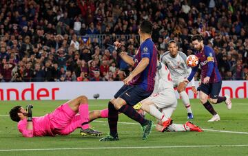 2-0. Leo Messi marcó el segundo gol.